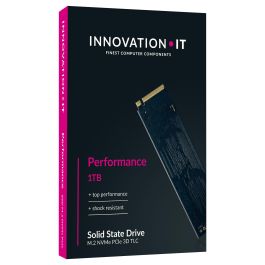 Innovation IT Performance - Disco Duro Interno SSD 1TB NVMe PCIe 3.0 M.2, Memoria 3D TLC
