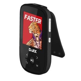 Logicom DJI3483072000043 Reproductor MP4 C100 de 4 GB con Bluetooth 4.0, Negro