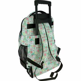 Grafoplás Mochila Roller Bits&Bobs 24 Cats con carrito integrado, dos compartimentos y bolsillo frontal Grafoplás Mochila Roller Bits&Bobs 24 Cats con carrito integrado, dos compartimentos y bolsillo frontal