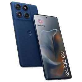 Motorola Moto Edge 60 5G Smartphone 12GB RAM 512GB Almacenamiento Gibraltar Blue - Pantalla P-OLED 6.67" 120Hz, Cámara Triple 50MP, Batería 5200 mAh, Android 15 Precio: 375.79000008. SKU: B13ECNWFX4