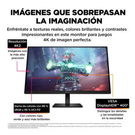 Monitor Gaming HP 780G8E9#ABB 4K Ultra HD 27"
