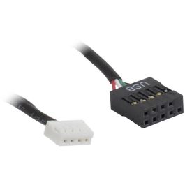 Inter-Tech DMG-35 Adaptador de Red Inalámbrico Interno PCIe, Wi-Fi 6, Bluetooth 5.0, 3000 Mbit/s, Doble Banda