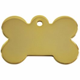 Placa identificativa Imarc Bone Amarillo Dorado