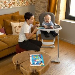 Nania NAN3507460228045 Trona para Bebé Bianca con Respaldo Reclinable, Altura Regulable y Plegado Compacto, 6 a 36 Meses, Gris Nania NAN3507460228045 Trona para Bebé Bianca con Respaldo Reclinable, Altura Regulable y Plegado Compacto, 6 a 36 Meses, Gris