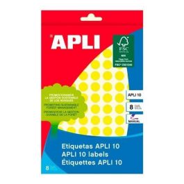 Apli Etiquetas Adhesivas Circulares Ø10 mm Escritura Manual 126 X 8H Apli 10 Amarillo Precio: 1.49999949. SKU: B1DPZCXQRG