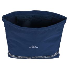 Bolsa Mochila con Cuerdas Kappa Navy Azul marino (35 x 40 x 1 cm) Bolsa Mochila con Cuerdas Kappa Navy Azul marino (35 x 40 x 1 cm)