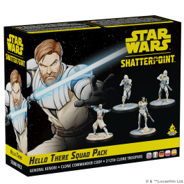 Star Wars Shatterpoint: Hello There General Obi-Wan Kenobi Squad Pack