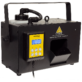 Algamlight Máquina de Niebla 600W, Salida 250m³/min, Depósito 1.2L, con DMX y Mando a Distancia HF para Interiores