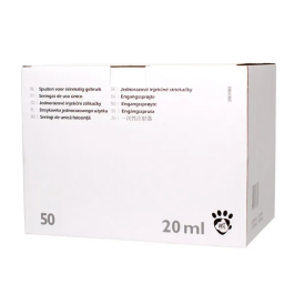 Covetrus Jeringa Desechable 2 Cuerpos 20 mL 50 Unidades para Uso Veterinario Precio: 13.78999974. SKU: B1K9TZ8WAJ