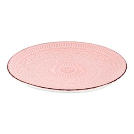 Plato Relieve Llano Rosa 27Cm Vessia (24 Unidades) Plato Relieve Llano Rosa 27Cm Vessia (24 Unidades)