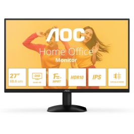 AOC Q27B35E Monitor 27" Quad HD IPS, 2560x1440, 75Hz, 4ms, HDMI+DP, HDR10, Negro Precio: 157.88999963. SKU: B1G4MLXQYS