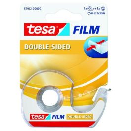 Cinta Adhesiva Doble Cara Tesa Rollo 7,5X12 Transp.Con Mini Portarrollos 10 unidades Precio: 30.50000052. SKU: B1GN3LJ2JL