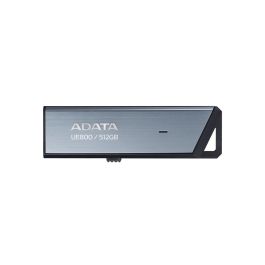 Memoria USB Adata AELI-UE800-512G-CSG 512 GB Negro Acero