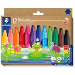 STAEDTLER Noris junior Jumbo Fasermaler, Set de 12 unidades Precio: 23.50000048. SKU: B146CZBF4K