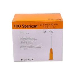 B. Braun Agujas Sterican 25 gr 0,5x40 mm Naranja 100 Unidades Precio: 4.88999962. SKU: B1FR2QMMPP