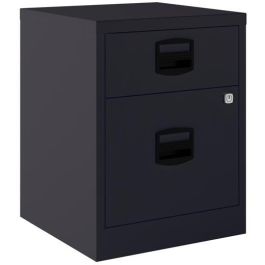 Bisley Cajoneras Metalicas 1 Cajón Personal + 1 Cajón Archivo A4 Móvil Fondo 40 cm Antracita Montado Precio: 165.5000006. SKU: B1EVMC5ZA2