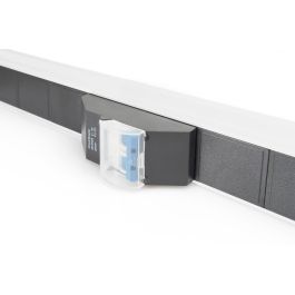 DIGITUS Regleta de Enchufes de Aluminio con Protección Sobretensión, 18 Tomas Tipo F, 220/250V, 3600W
