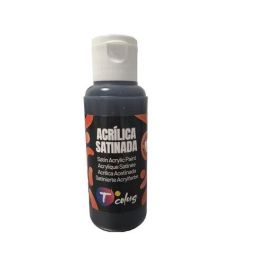 Pintura Acrilica Tcolors 80 Ml (Botella) Negro Precio: 3.69000027. SKU: B1CSW2W84W