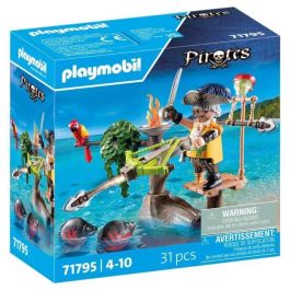 PLAYMOBIL 71795 Pirata con ballesta y pez para apuntar, 31 piezas, a partir de 4 años Precio: 26.49999946. SKU: B1H585WF9W