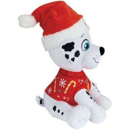 Jemini JEM3298060245982 Set 3 Peluches Patrulla Canina: Chase, Stella y Marcus, 17 cm, Versión Navideña