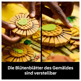 Lego 31215 Vincent van Gogh Girasoles - Arte mural, Construcción para adultos