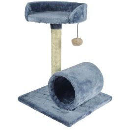 Poste rascador M.PETS EREBUS - Gris y beige Poste rascador M.PETS EREBUS - Gris y beige