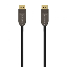AISENS - CABLE DISPLAYPORT AOC V1.4 8K@60HZ 4K@120Hz 4:4:4 32.4GBPS, DP/M-DP/M, NEGRO, 15M Precio: 57.49999981. SKU: B1E8C2C6ND