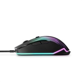 Energy Sistem ESG M3 Neon Ratón Gaming Óptico 7200 DPI RGB Efecto Espejo, 6 Botones Programables, Switch Huano, para PC, PS5 y Xbox
