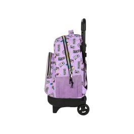 Mochila Escolar con Ruedas Monster High Best boos Lila 33 X 45 X 22 cm