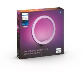 Philips Hue 929003053001 Aplique de pared Sana inteligente, White & Color Ambiance, luz LED regulable Bluetooth, 1500lm