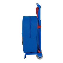 Mochila Escolar con Ruedas F.C. Barcelona M280 Granate Azul marino Mochila Escolar con Ruedas F.C. Barcelona M280 Granate Azul marino