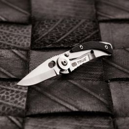 True Skeletonknife Navaja pequeña minimalista plegable con llavero tu571k True Skeletonknife Navaja pequeña minimalista plegable con llavero tu571k