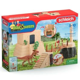 Schleich 42657 Set de Aventuras en el Templo Perdido - Cordillera de Dinosaurios con Monolophosaurus (5+ años)