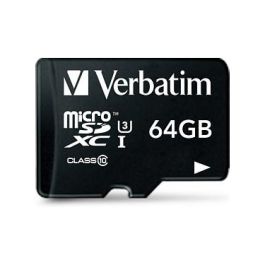 Verbatim Pro 64GB MicroSDXC 90MB/s con Adaptador SD
