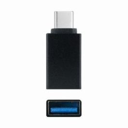Nanocable 10.02.0010 Adaptador USB Tipo-C Macho a USB 3.1 Hembra (USB-A), Carga y Datos, 31mm, Aluminio Negro Precio: 4.68999993. SKU: B15JHXC2XK