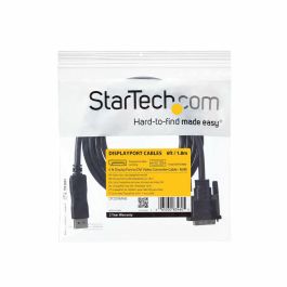 Adaptador DisplayPort a DVI Startech DP2DVIMM6 (1,8 m) Negro 1.8 m Adaptador DisplayPort a DVI Startech DP2DVIMM6 (1,8 m) Negro 1.8 m