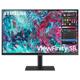 Samsung Monitor ViewFinity S8 S27B800TGU 27" 4K UHD 3840x2160 IPS 5ms HDMI Thunderbolt4 USB-C PD 90W Negro Precio: 513.58999945. SKU: S55173966