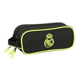 Portatodo Triple Real Madrid C.F. Negro (21 x 8.5 x 7 cm) Precio: 12.50000059. SKU: B1D9632GD5