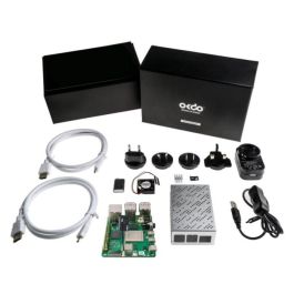 Radxa ROCK 4 Model C+ 4GB Starter Kit - Single Board Computer con Rockchip RK3399-T, Dual HDMI 4Kp60 Precio: 93.68999992. SKU: B16SXND7DG