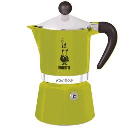 Cafetera italiana - BIALETTI - RAINBOW - 6 tazas - 0,30 L - Verde Precio: 48.50000045. SKU: B1ALHCR6R7