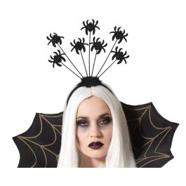 Diadema Halloween con Arañas Brillantes en Alambres Móviles - 25x32.5 cm Precio: 1.5900005. SKU: S1131256