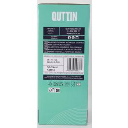 Quttin Set de 14 Piezas Tacoma + Cuchillos Black (2 Cajas) Quttin Set de 14 Piezas Tacoma + Cuchillos Black (2 Cajas)