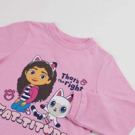 Cerdá Vestido French Terry Gabby's Dollhouse para Niña de 3 Años - Color Rosa
