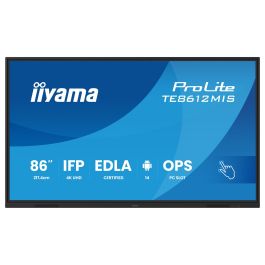 iiyama DS TE8612MIS Pantalla Interactiva IPS 86" (217cm) 4K UHD Táctil con HDMI y USB-C