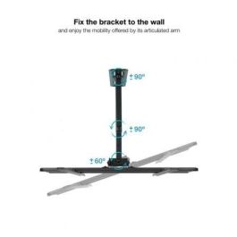 TOOQ SOPORTE PARED PANTALLAS 32-55" GIRA/INCLI NEGRO TOOQ SOPORTE PARED PANTALLAS 32-55" GIRA/INCLI NEGRO