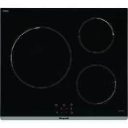 Brandt TI364B Placa de cocción Independiente 3 Zonas 3600W Placa Autoadaptable 28cm L60 cm Negro con 3 Temporizadores Brandt TI364B Placa de cocción Independiente 3 Zonas 3600W Placa Autoadaptable 28cm L60 cm Negro con 3 Temporizadores
