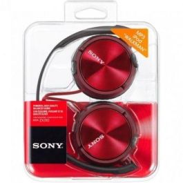 Sony MDRZX310APR Auriculares Diadema Plegables Acolchados con Micrófono Jack 3.5mm Diafragma 30mm Rojos Sony MDRZX310APR Auriculares Diadema Plegables Acolchados con Micrófono Jack 3.5mm Diafragma 30mm Rojos