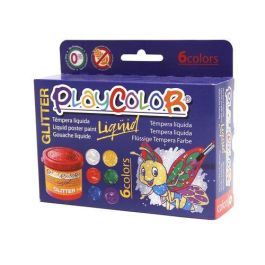 Tempera Playcolor Liquid 40 Ml (Bote) Glitter Estuche De 6 Precio: 8.90000012. SKU: B12HFJ859X