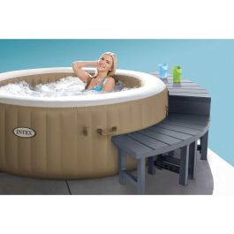 Intex 28515 Kit de 4 Piezas para Spa Redondo: 2 Componentes Medianos y 2 Altos Intex 28515 Kit de 4 Piezas para Spa Redondo: 2 Componentes Medianos y 2 Altos