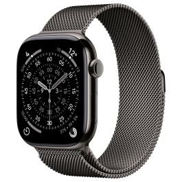 Apple Watch S11 Titan Schiefer Cellular 46mm Reloj Inteligente con Correa Milanesa Titanio y Conexión Cellular Precio: 973.50000055. SKU: B16A36FCM8